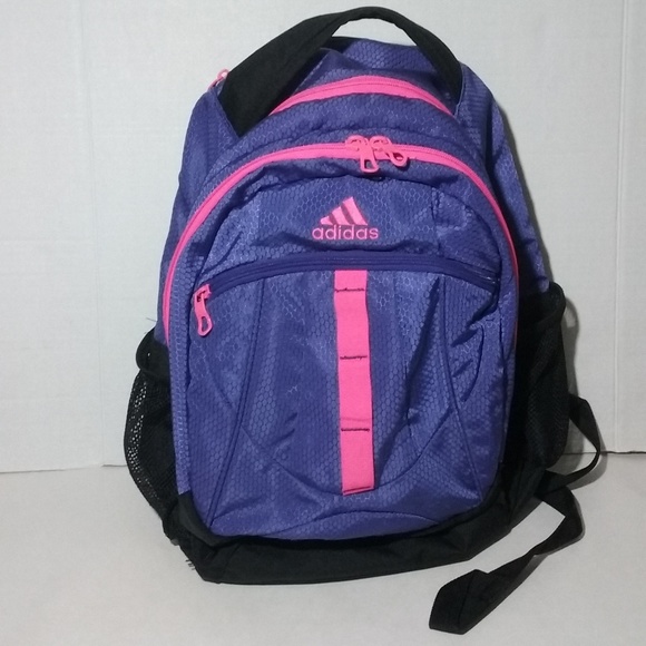 purple adidas bag